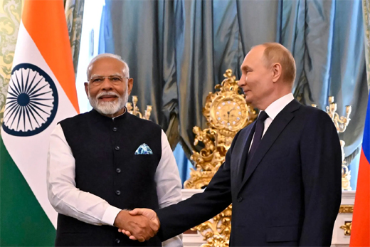 PM Modi- Putin